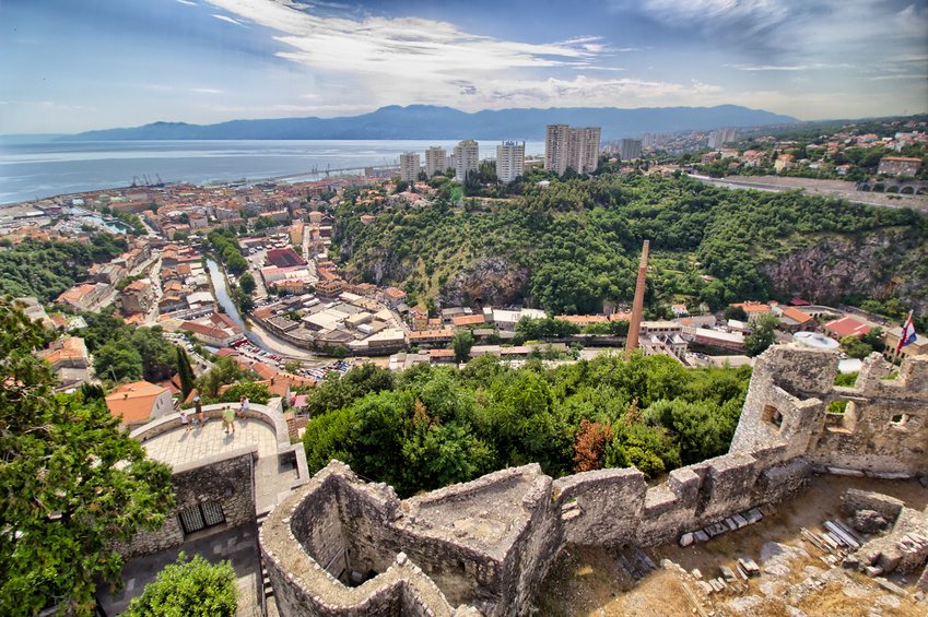 Aerial view of Rijeka (Croatia Tourist Office)